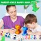 Paint Your Own Dinosaur Lamp Kit – DIY Night Light Craft for Kids Ages 6–12